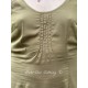 dress 55862 UNDRA Olive natural viscose Ewa i Walla - 8