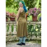 dress 55862 UNDRA Olive natural viscose Ewa i Walla - 4