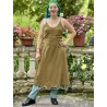 dress 55862 UNDRA Olive natural viscose Ewa i Walla - 1