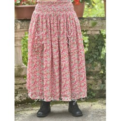 skirt 22256 AINI Flower print cotton voile