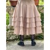 skirt 22220 TINE Taupe hard voile Ewa i Walla - 4