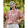 T-shirt Preston Joseph Star in Bisou Magnolia Pearl - 1