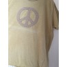 T-shirt Peace Applique in Marigold Magnolia Pearl - 3