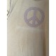 T-shirt Peace Applique in Marigold Magnolia Pearl - 4