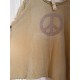 T-shirt Peace Applique in Marigold Magnolia Pearl - 9