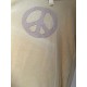 T-shirt Peace Applique in Marigold Magnolia Pearl - 10