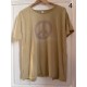 T-shirt Peace Applique in Marigold Magnolia Pearl - 11