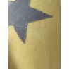 T-shirt Star Applique in Los Angeles Magnolia Pearl - 4