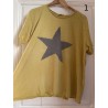 T-shirt Star Applique in Los Angeles Magnolia Pearl - 2