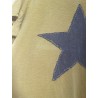 T-shirt Star Applique in Los Angeles Magnolia Pearl - 6