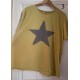 T-shirt Star Applique in Los Angeles Magnolia Pearl - 7