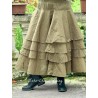 skirt 22220 TINE Olive hard voile Ewa i Walla - 2