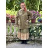 anorak 66754 SNOW Olive greige cotton Ewa i Walla - 6