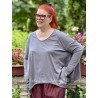 Long sleeves T-shirt 44941 ATTA Dim grey jersey Ewa i Walla - 2