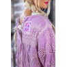 robe Anna Grace in Purple Boba Magnolia Pearl - 9