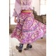 skirt Nepali Peasant in Wildberry Magnolia Pearl - 2