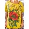 T-shirt Cherub Poppy in High Visibility Magnolia Pearl - 16