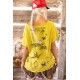 T-shirt Cherub Poppy in High Visibility Magnolia Pearl - 18