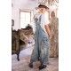 overalls Benjamin in Washed Indigo Magnolia Pearl - 18