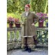 veste longue 66758 MARIE laine bouillie Olive Ewa i Walla - 6