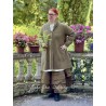 coat 66758 MARIE Olive boiled wool Ewa i Walla - 6