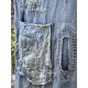 overalls Benjamin in Washed Indigo Magnolia Pearl - 43