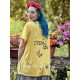 T-shirt Cherub Poppy in High Visibility Magnolia Pearl - 3