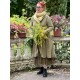 coat 66764 JIMENA Dark ecru striped linen Ewa i Walla - 8