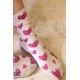 chaussettes Heart Printed MP in Sketch Love Magnolia Pearl - 4