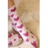 chaussettes Heart Printed MP in Sketch Love Magnolia Pearl - 4