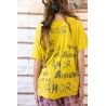 T-shirt Love Amor in Electric Sunflower Magnolia Pearl - 8