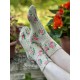 chaussettes Floral Lil Dipper in Lusoria Magnolia Pearl - 2