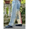 jean's Miner Denims in Americana Magnolia Pearl - 3