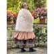 cape LAMA Pale pink faux fur Les Ours - 6