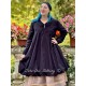 tunic ANCOLIE Black cotton Les Ours - 9