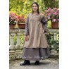 dress ALLIUM Black linen Les Ours - 14