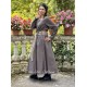 dress ALLIUM Black linen Les Ours - 9