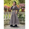 dress ALLIUM Black linen Les Ours - 9