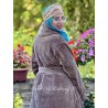 coat COSMOS Chocolate corduroy Les Ours - 6