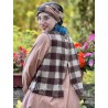 vest CHARLY Large checks wooly cotton Les Ours - 3