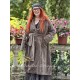 coat COSMOS Chocolate corduroy Les Ours - 9