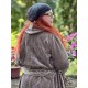 coat COSMOS Chocolate corduroy Les Ours - 14