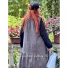 dress ASTER Black linen Les Ours - 7