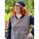 dress ASTER Black linen Les Ours - 5