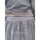 dress BERGAMOTE Black linen Les Ours - 22