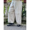 pantalon GUS lin Damier Les Ours - 7