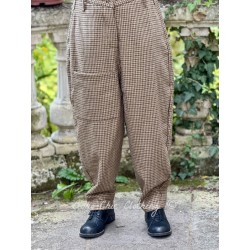 pants GASTON Houndstooth wooly cotton Les Ours - 1