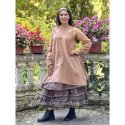 short dress LEA Macaroon cotton voile