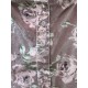 overalls ALAIN Macaroon with pink flowers velvet Les Ours - 16