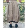 skirt CURCUMA Houndstooth wooly cotton Les Ours - 3